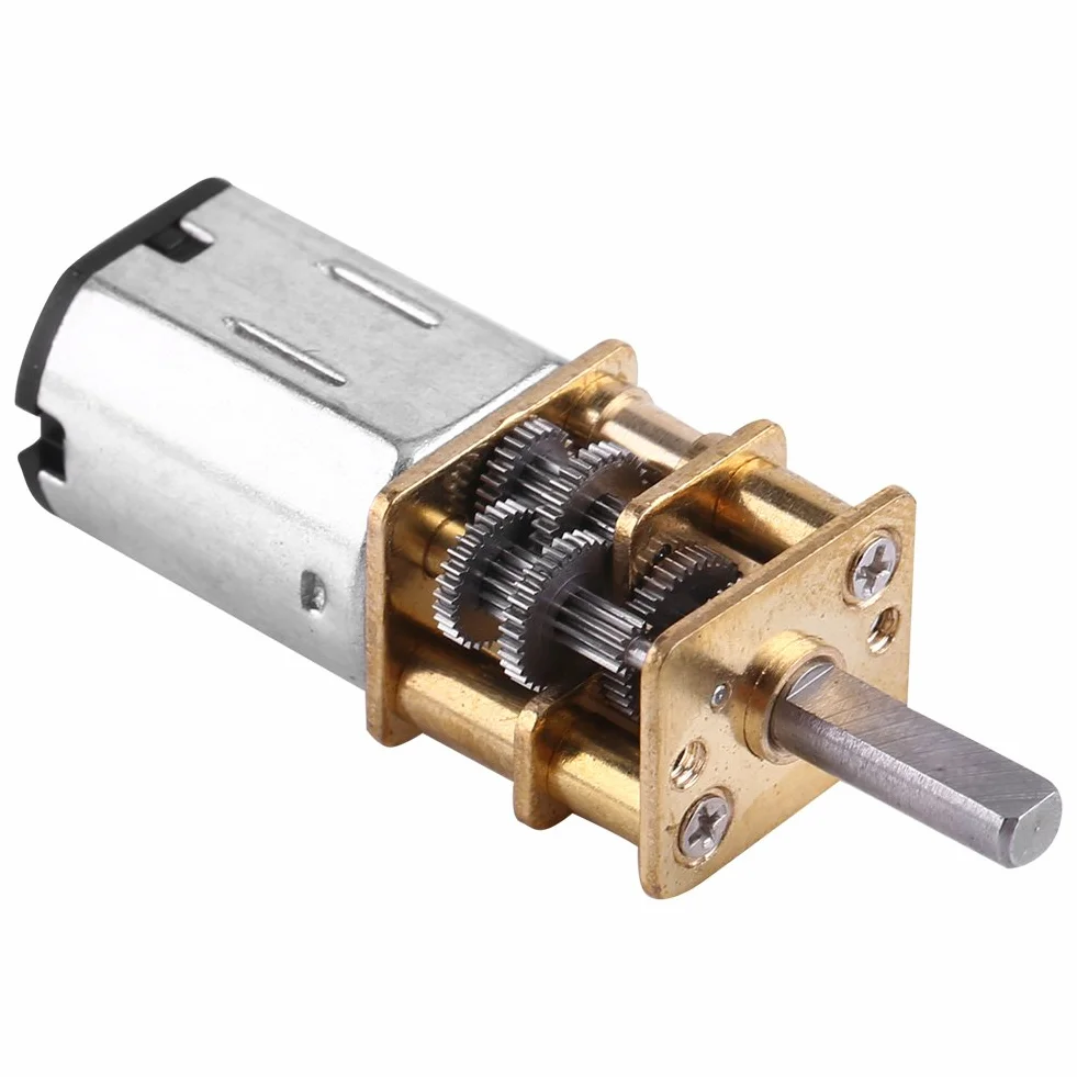 Motoriduttore a Turbocompressore ad Alta Motore di Riduzione DC 6V 10/15/20 RPM (6V 15RPM)