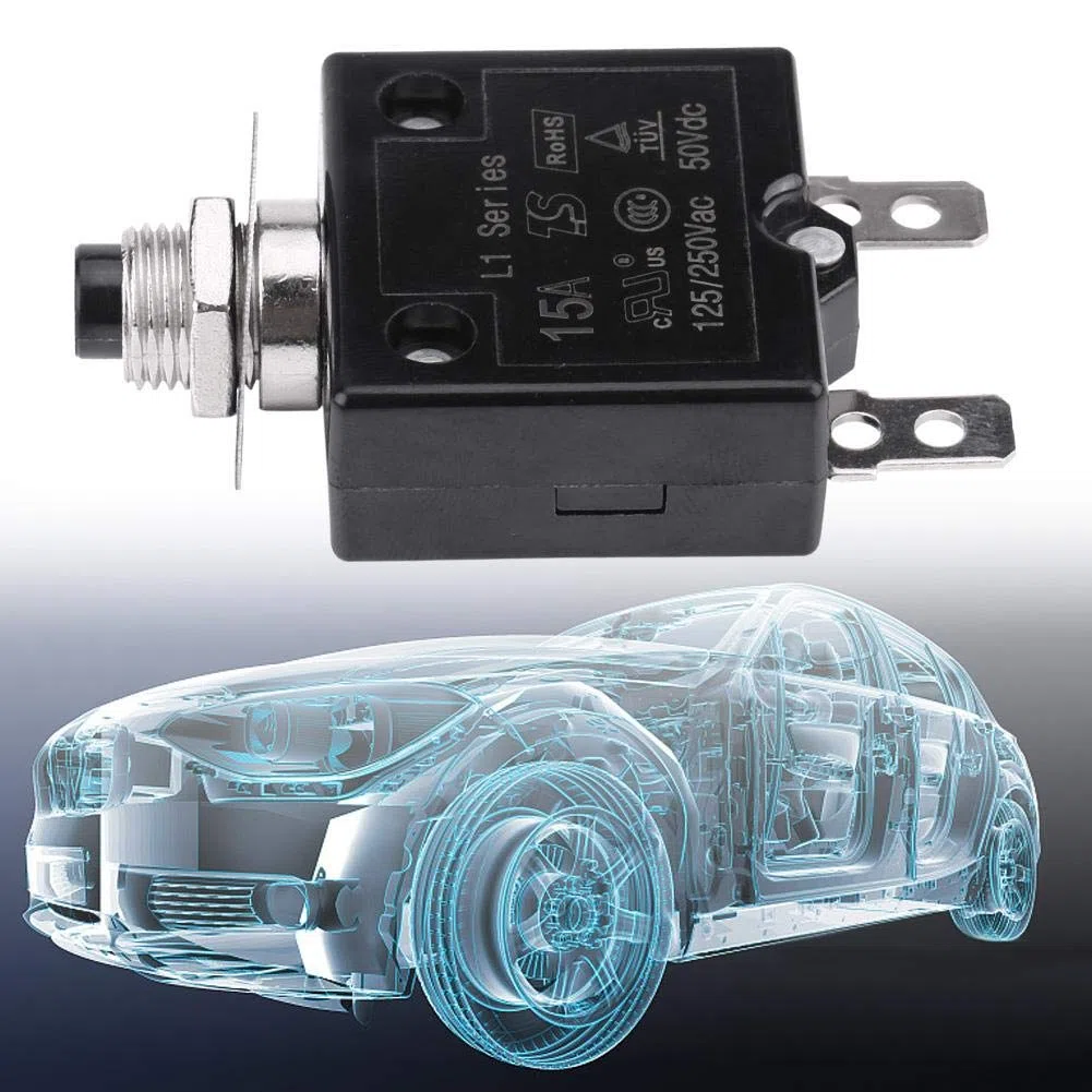 Manual Reset Interruttore termico Interruttore sovratemperatura Protezione sovraccarico Disgiuntore di interruttore termico di reset manuale sulla protezione da sovraccarico di corrente