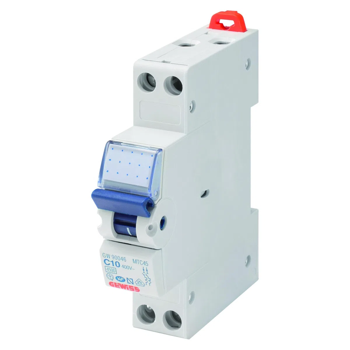 GEWISS INTERRUTTORE AUTOMATICO MAGNETOTERMICO 2P 6A GW90045