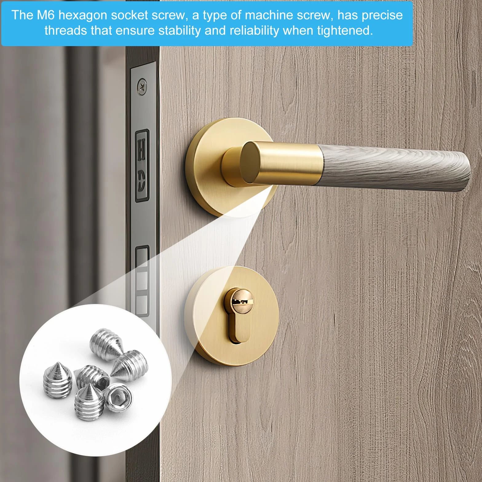 HENGBIRD 2PCS Perni Quadrati in Ferro da 8 mm per Maniglie Delle Porte Zincati Quadrati per Manopole Perno Quadrato da 8 mm Maniglia per Porta in Acciaio Massiccio per Porta Perno di Fissaggio