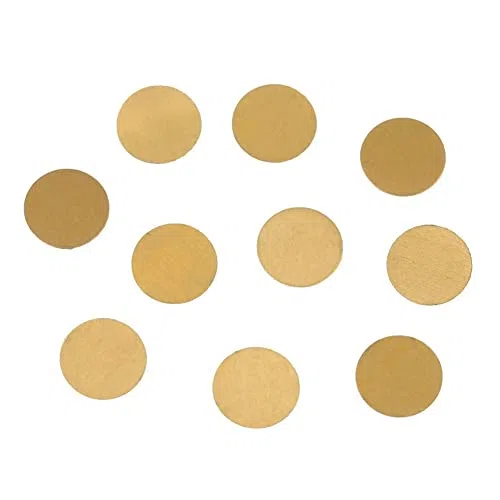 10 pezzi Disco antistrappo antideflagrante in ottone Materiale resistente all'usura, resistente alla corrosione, per pompa compressore aria