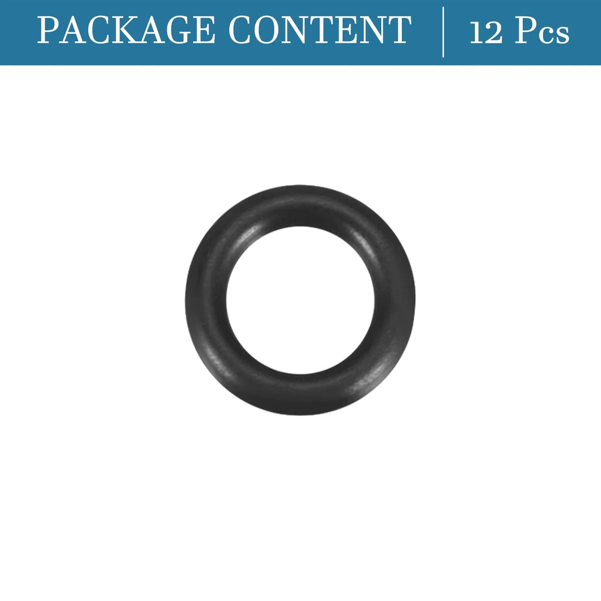 QUARKZMAN Nitrile Gomma O-Ring 11mm x 7mm x 2mm Guarnizioni di Tenuta Anelli Rubinetti Rotondo Guarnizione Rondella per Rubinetto Idraulica Riparazione Sigillatura Connessione, 12 Pezzi