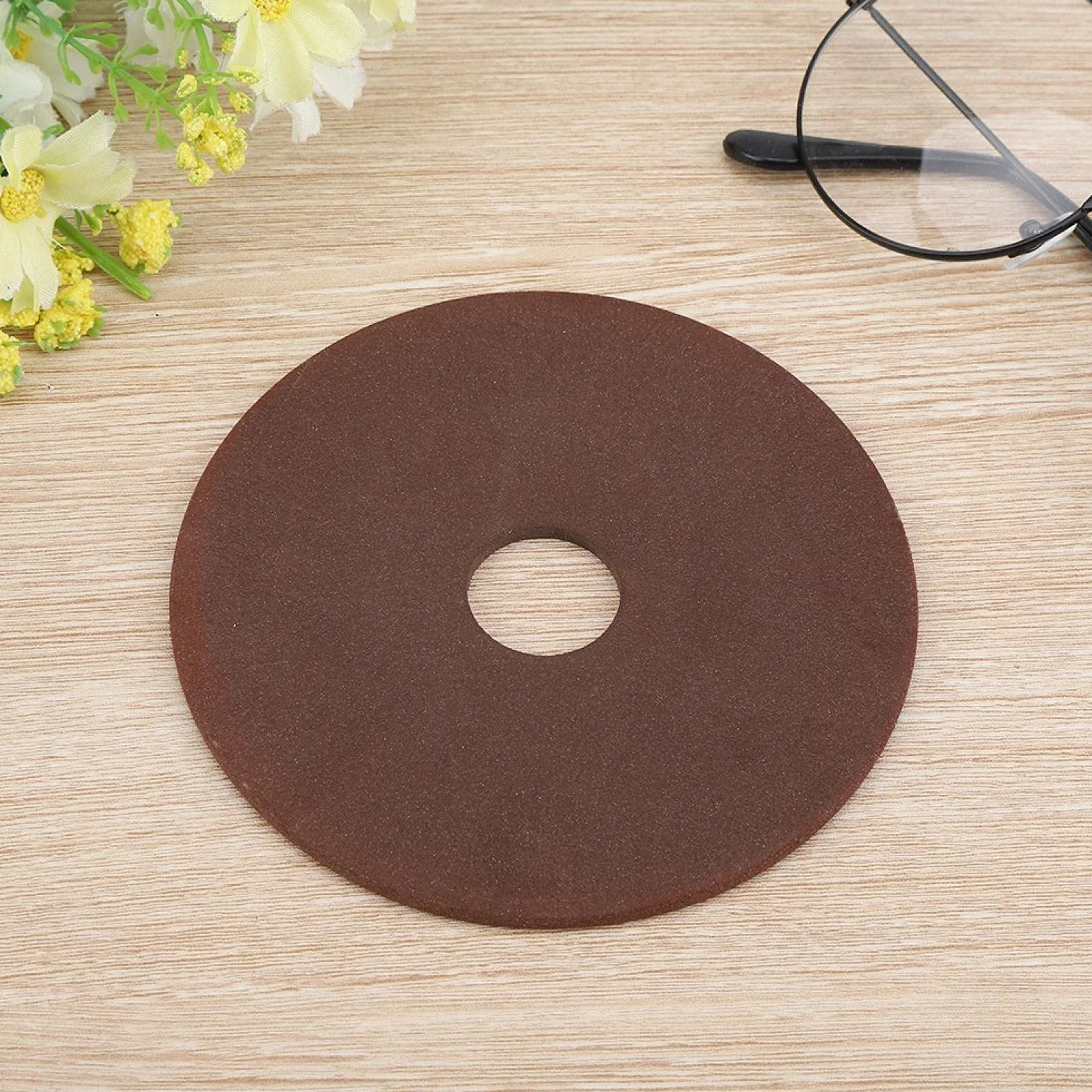 Mola per Affilare Motoseghe, Disco per Mola da 105 Mm X 22 Mm per Smerigliatrice per Affilatrici per Motoseghe Passo 3/8" 325, Affilacoltelli per Taglio e Lucidatura