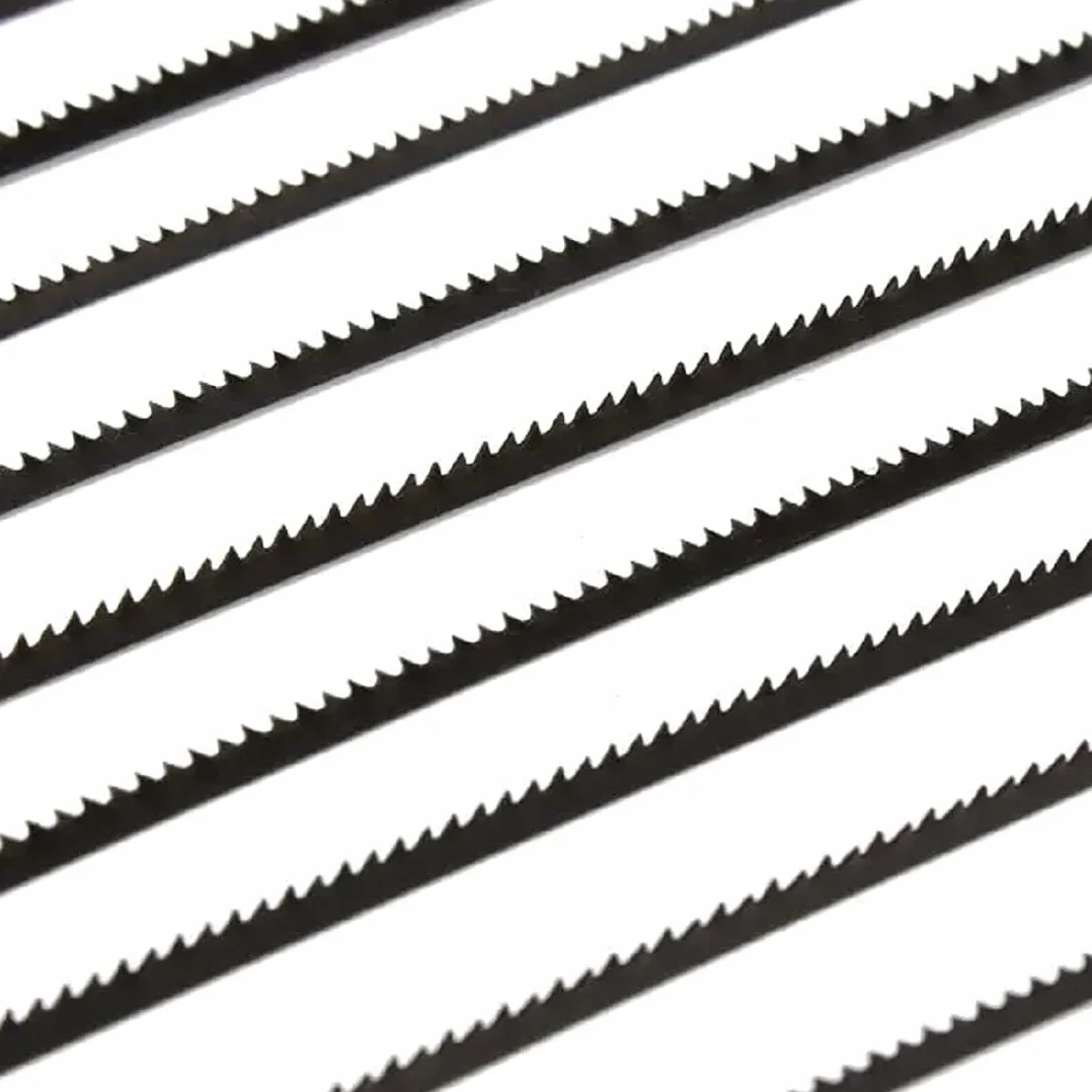MASUNN 12Pcs 5 Pollici 10/15/18/24 TPI 125Mm Appuntato Scroll Sega Lama Legno Lavoro Strumenti Di Potere Accessori