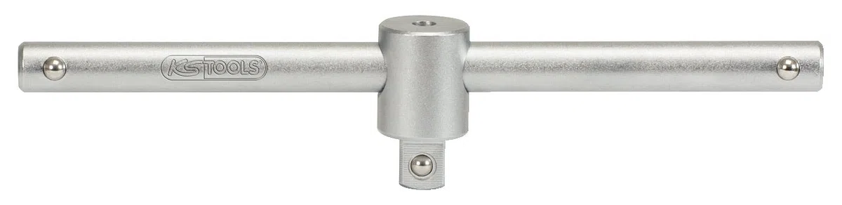 KS Tools 911.3855 3/8" Impugnatura a T c.leva scorrevole,160mm