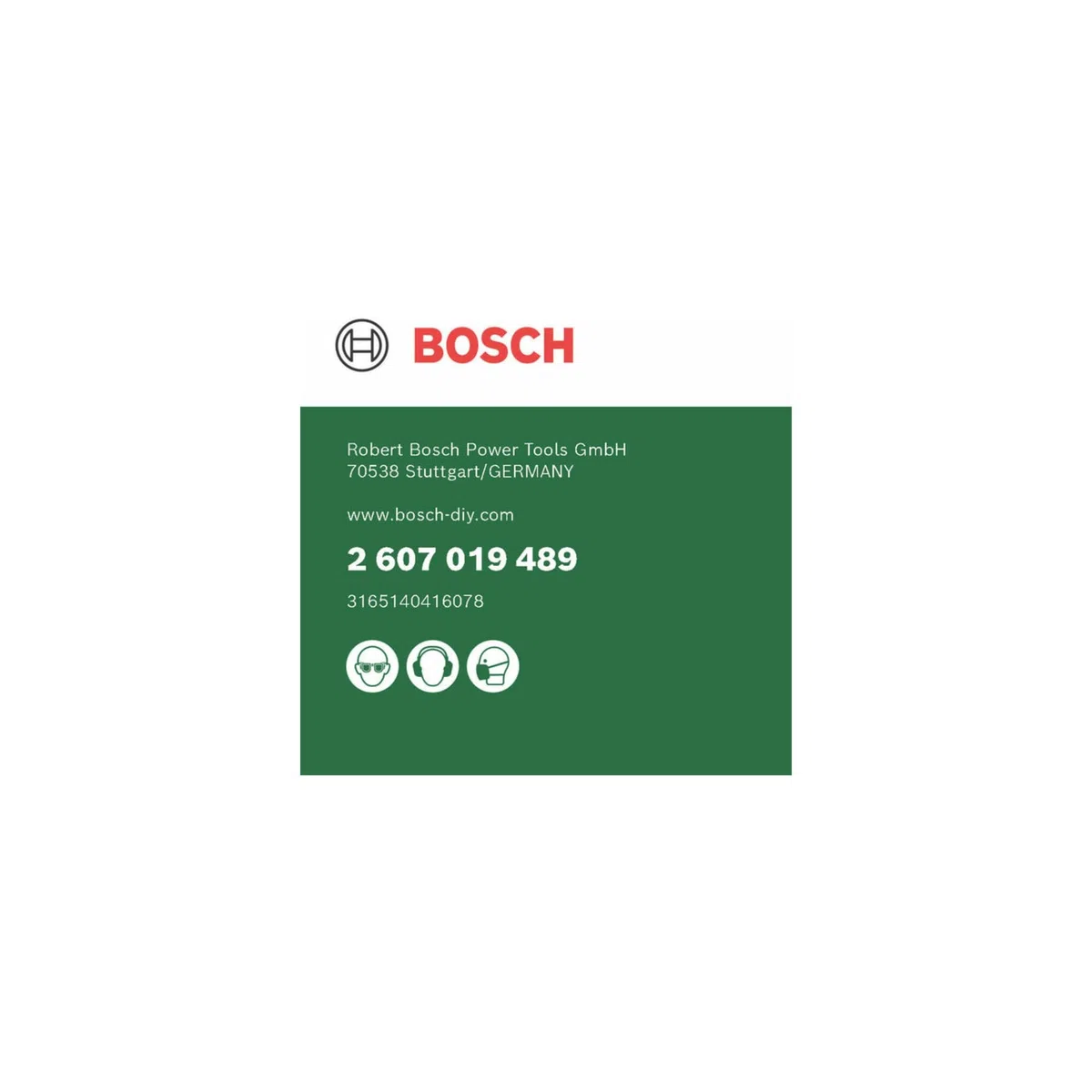 Bosch 2607019489 25 Fogli Abrasivi Delta, Grana 80