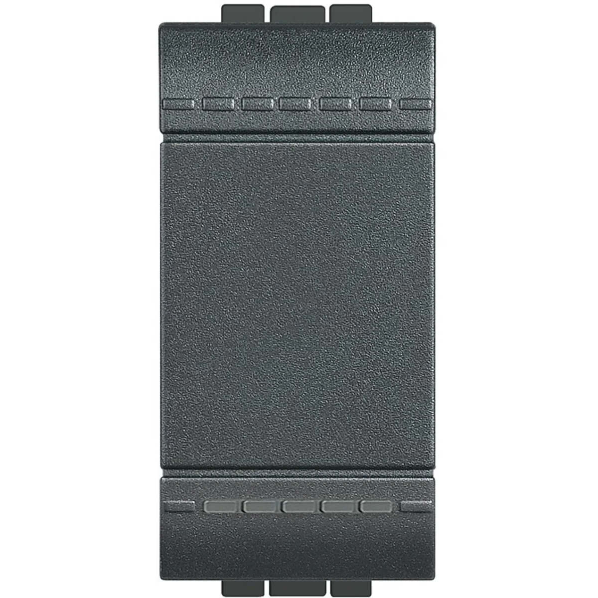 BTicino SL4003NF FP LL Deviatore 1P 16A 1 m, Antracite, 1 Pezzo