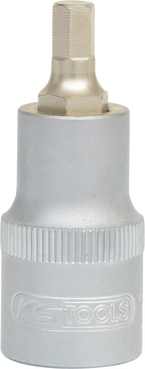 KS Tools 911.1317 Bussola 1/2" per viti a esagono incassato, corta, 17mm
