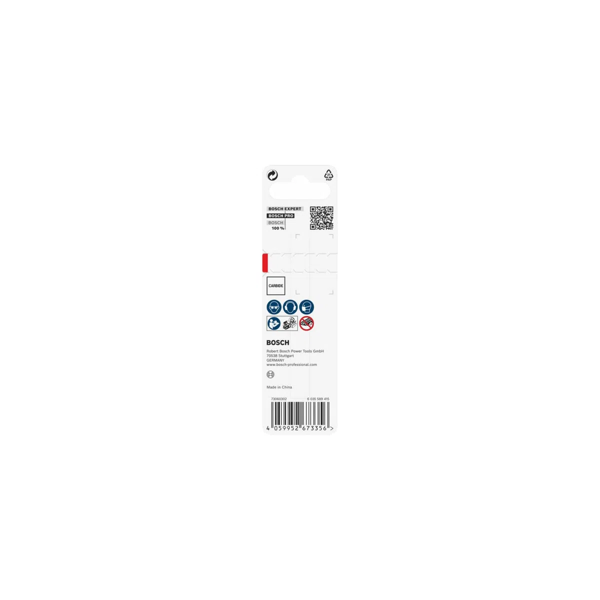 Bosch 1x Lama per pialletti PRO (per Pannelli rivestiti in plastica, Legno duro, 82 x 5,5 x 1,1 mm, Professional Accessorio Pialletto, Pialletto a batteria)