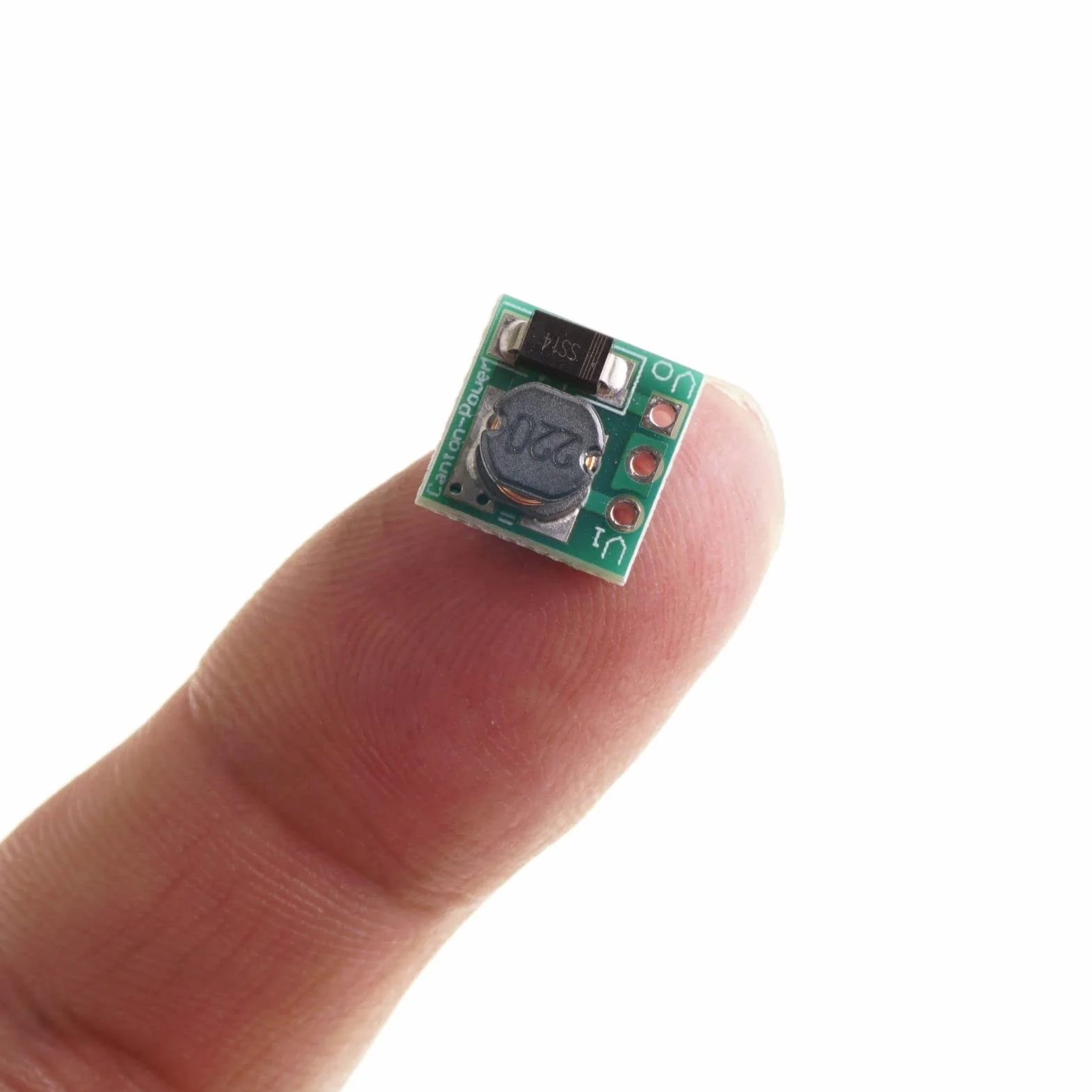 DC Step Up Boost Converter 0,8-3,3 V a 3,3 V Mini Convertitore di Tensione Alimentatore di Rete (10 Pezzi)