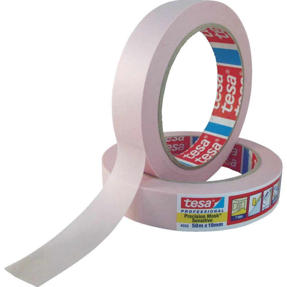 Tesa PRECISION SENSITIVE 04333-00019-02 Nastro adesivo Präzisionskrepp® rosa chiaro (L x L) 50 m x 30 mm 1 pz