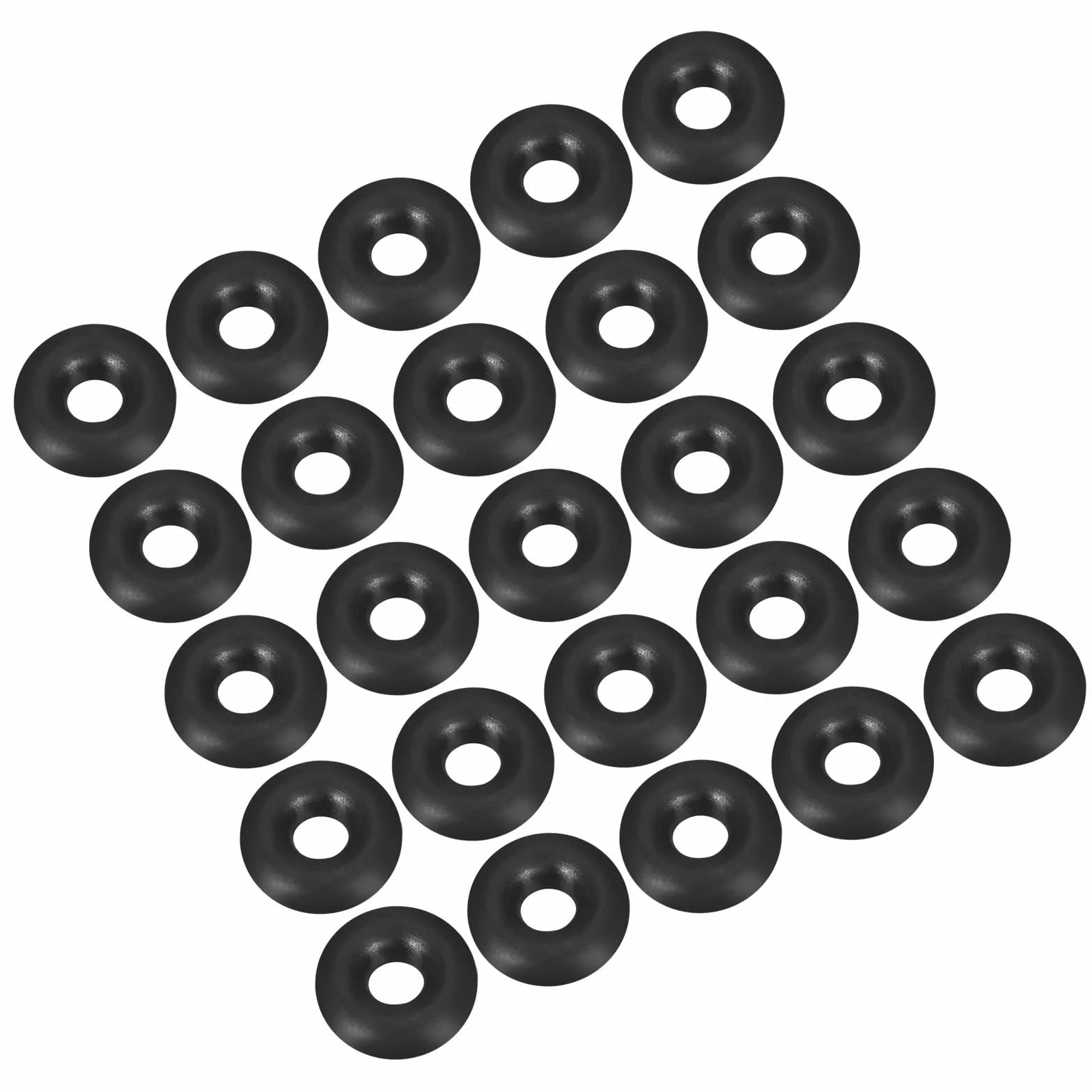 QUARKZMAN Nitrile Gomma O-Ring 7mm x 3mm x 2mm Guarnizioni di Tenuta Anelli Rubinetti Rotondo Guarnizione Rondella per Rubinetto Idraulica Riparazione Sigillatura Connessione, 50 Pezzi