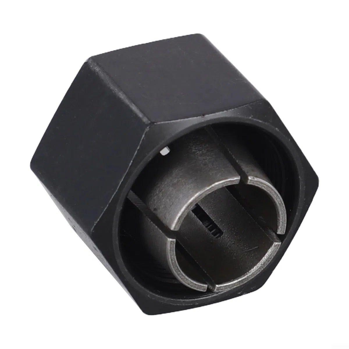 Pinza per fresatrice in metallo, 12 mm e 12,7 mm, per Dw616 Dw618 Dw621 Dw616m Dw618p e per Bosch 1617 1618 1613, accessorio per utensili per la lavorazione del legno, finitura nera, confezione da