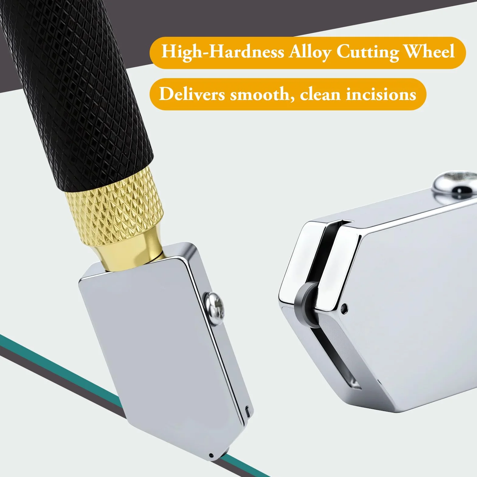 Tagliavetro per vetro spesso, 2 mm a 20 mm, taglia vetro a mano, tagliavetro professionale, per specchi, piastrelle, finestre, vetrate, taglio domestico, progetti fai da te