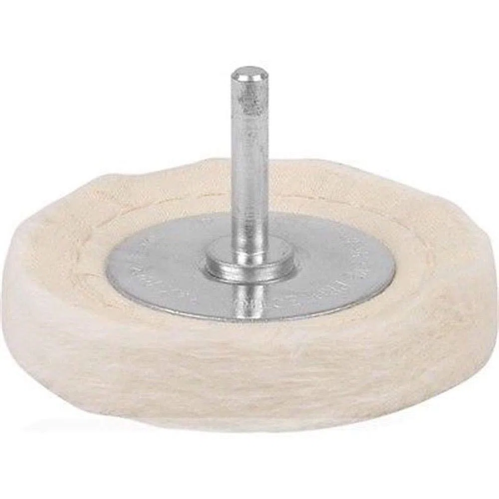Disco di lucidatura per trapano, velluto di cotone conico lucidante Wheel per lucidatura Buffing Pad per Manifold alluminio acciaio inox