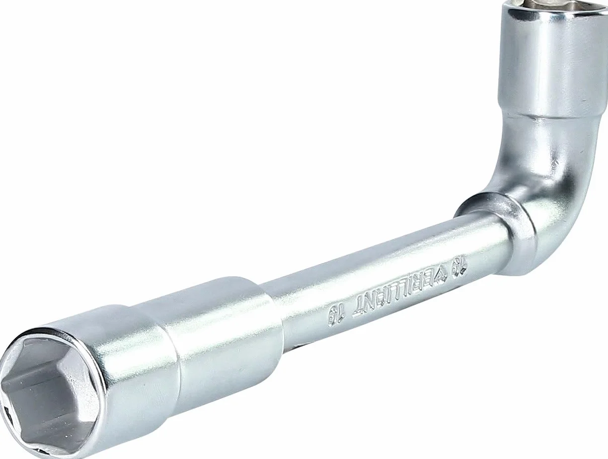BRILLIANT TOOLS BT015019 Chiave a bussola doppia, curvata, 19 mm [Powered by KS TOOLS]