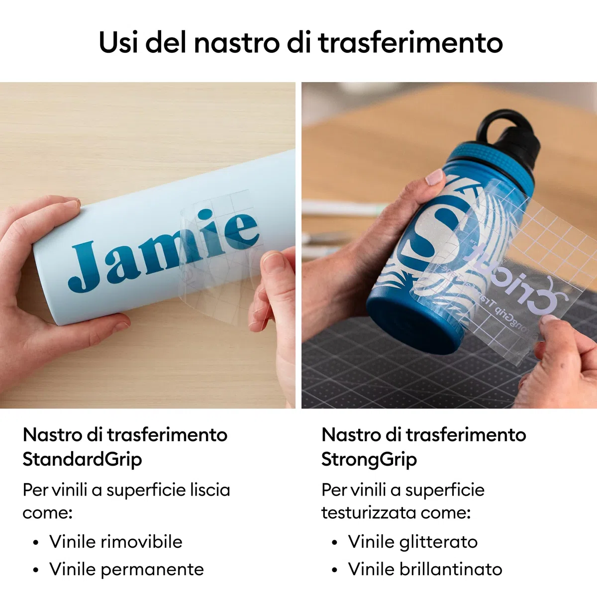 Cricut Joy StandardGrip - Nastro di trasferimento (14 x 122 cm)