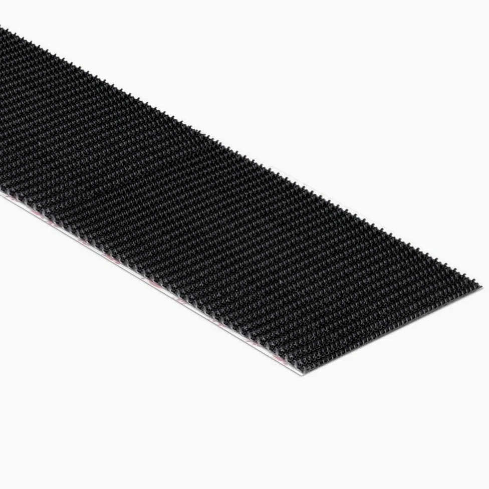 Velcro Brand PS51/PS52 Ultramme - Nastro adesivo in velcro resistente per uso industriale, larghezza 5,1 cm (nero, 5,1 cm - 1,1 m)