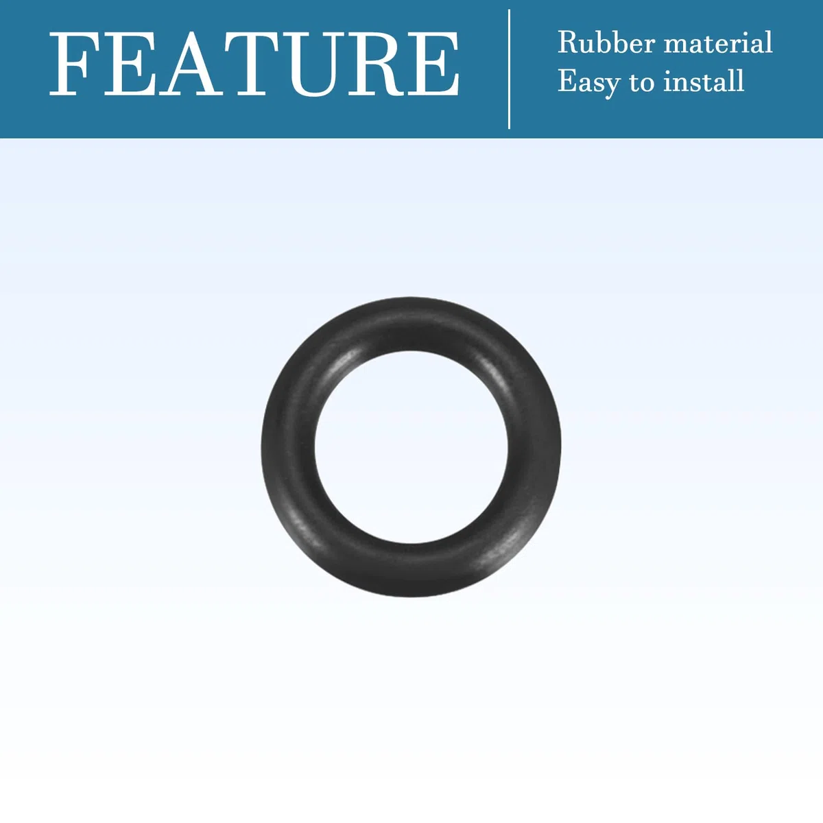 QUARKZMAN Nitrile Gomma O-Ring 11mm x 7mm x 2mm Guarnizioni di Tenuta Anelli Rubinetti Rotondo Guarnizione Rondella per Rubinetto Idraulica Riparazione Sigillatura Connessione, 12 Pezzi