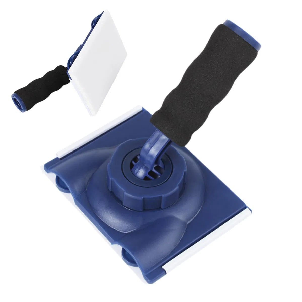 Paint Edge Trimmer, Edger Pad, Pittore Regolabile per Angolo a Parete Con Manico Girevole, Strumento di Bordatura, Pennello per Pittura a Mano a Soffitto per Porta