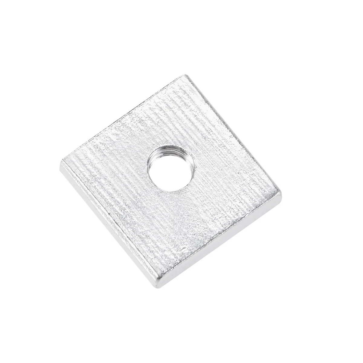 QUARKZMAN Dadi Quadrati, M3x10mmx2mm Zincati Metrici a Filettatura Grossa, Kit di Assortimento da 10 Pz