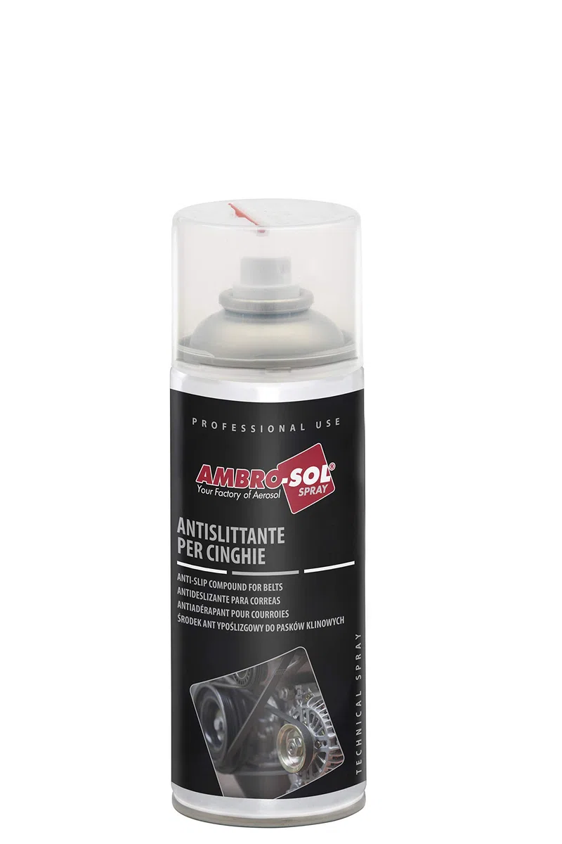 Ambro-Sol I255 Antislittante per Cinghie, 400 ml, marrone chiaro