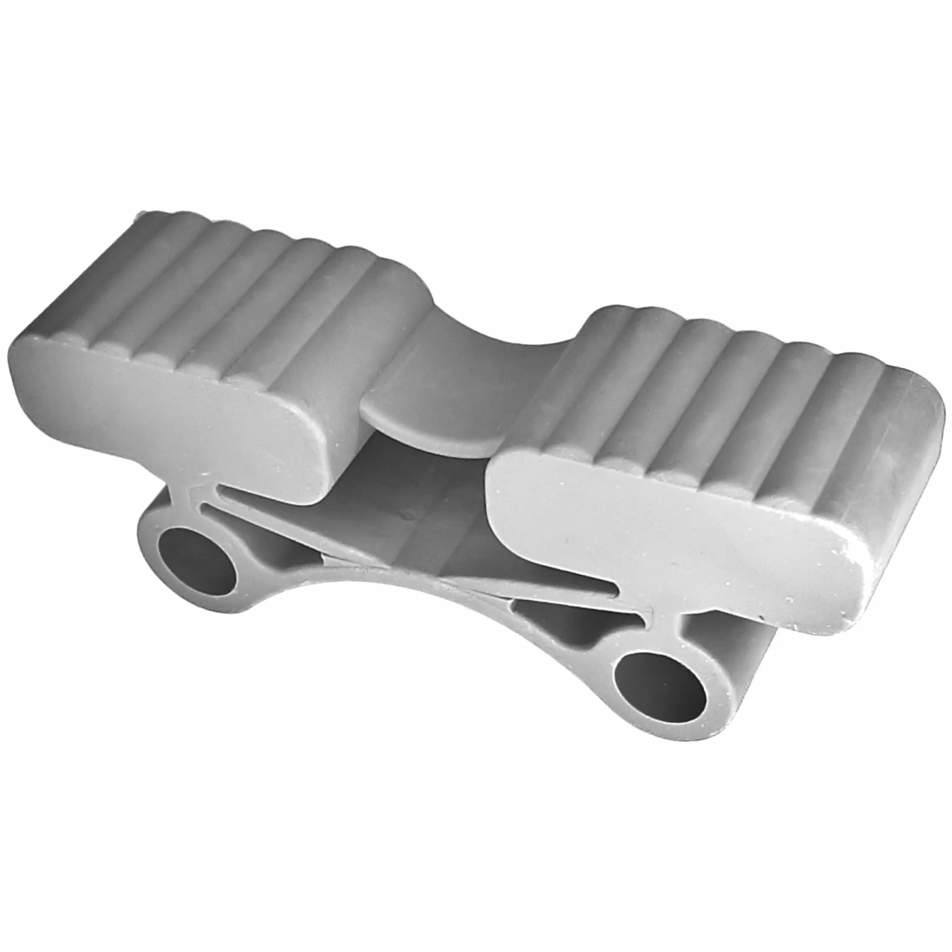 cyclingcolors 4x Supporto per Doghe 38mmx12mm + 8x bulloni perni inserto plastica 11mm Doppia Sospensione per Letto Flessibile Mobili