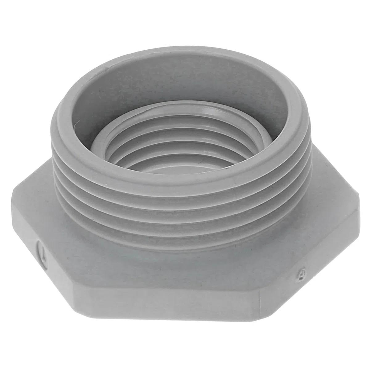 Kalitec G6251600 Riduzione M25/M16 Plastica Grigio Chiaro I Riduttore Raccordo Raccordo esagonale I M16 Filettatura interna I M25 Filettatura esterna I IP68