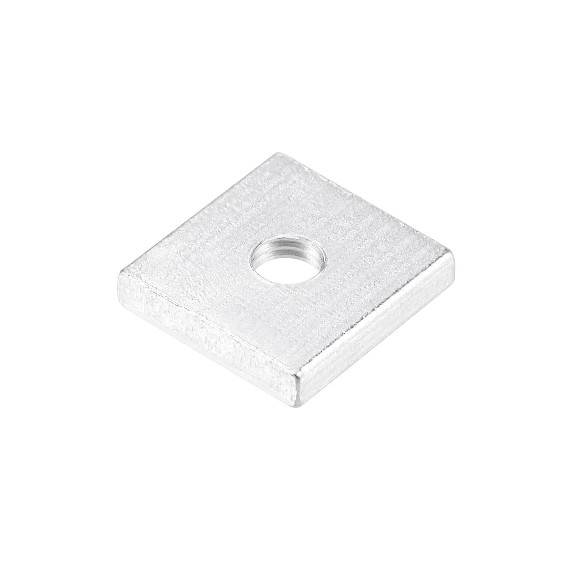 QUARKZMAN Dadi Quadrati, M3x10mmx2mm Zincati Metrici a Filettatura Grossa, Kit di Assortimento da 10 Pz