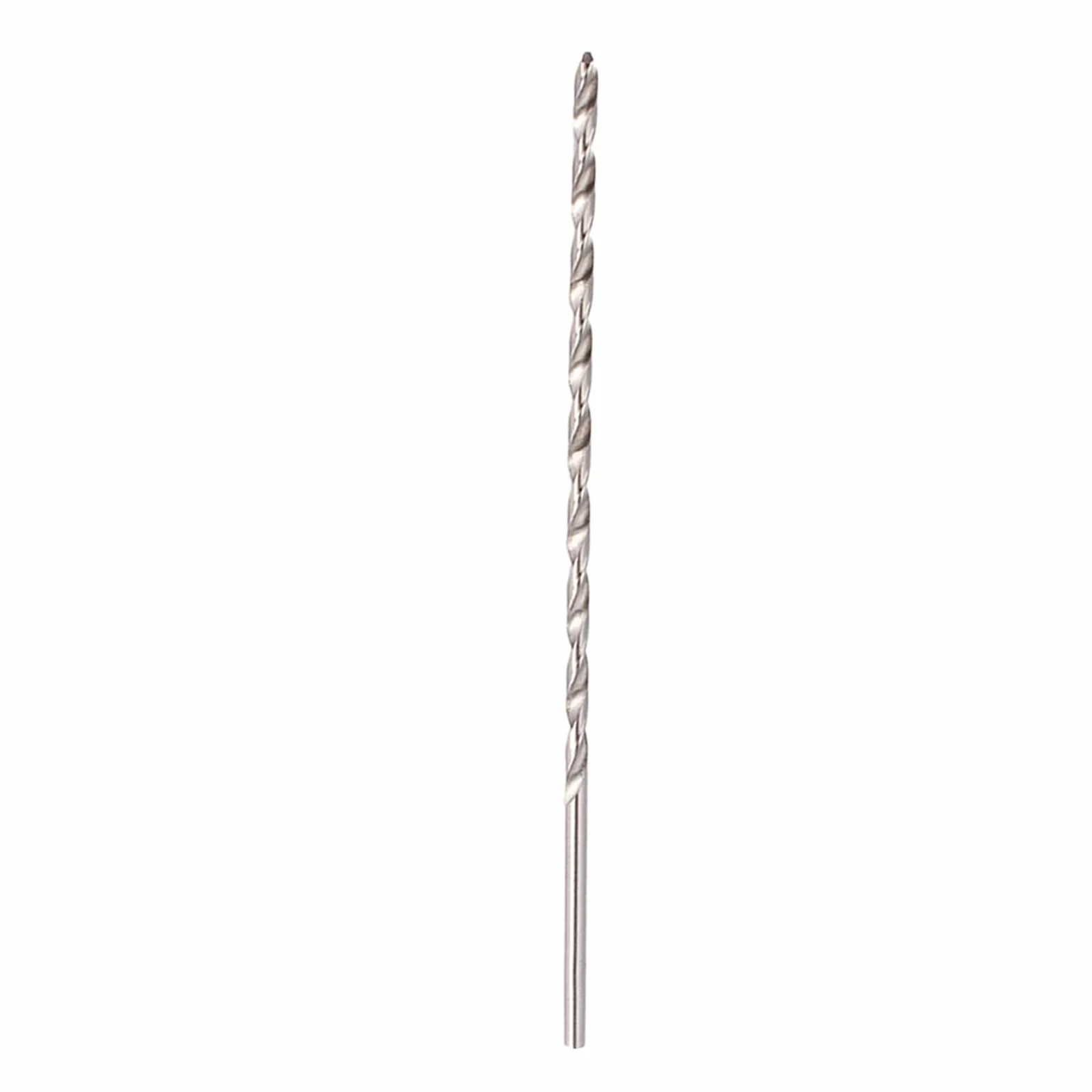 Punta da trapano in acciaio super rapido extra lunga da 4 mm per legno - Lunghezza 200 mm per foratura rapida
