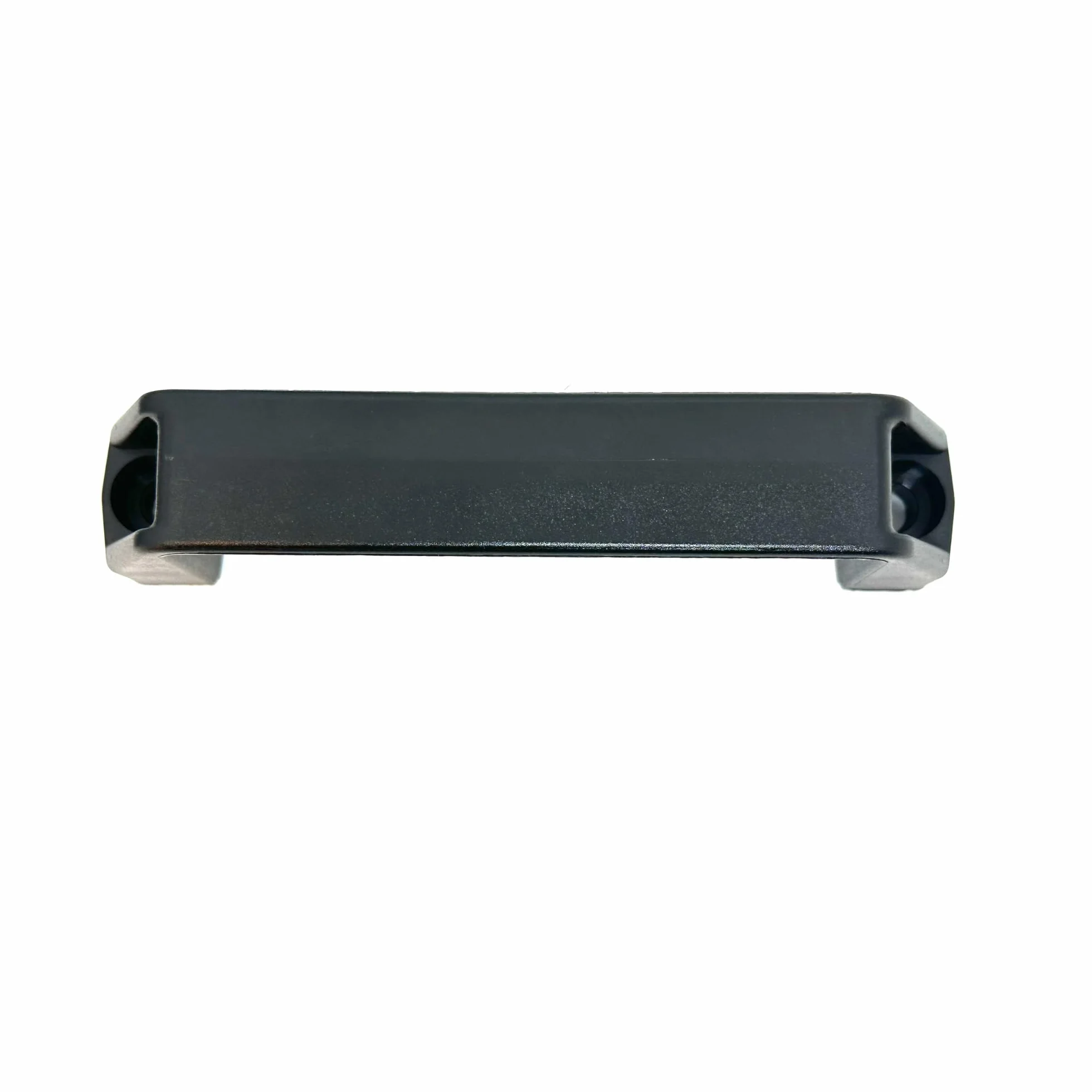 4 Maniglia in Plastica Rinforzata PA, Made in Italy – Set 4 Maniglie Industriali Ergonomiche per Mobili, Sportelli e Pannelli – Resistente agli Urti, Umidità e Raggi UV (4, Nero Opaco, 21x145)
