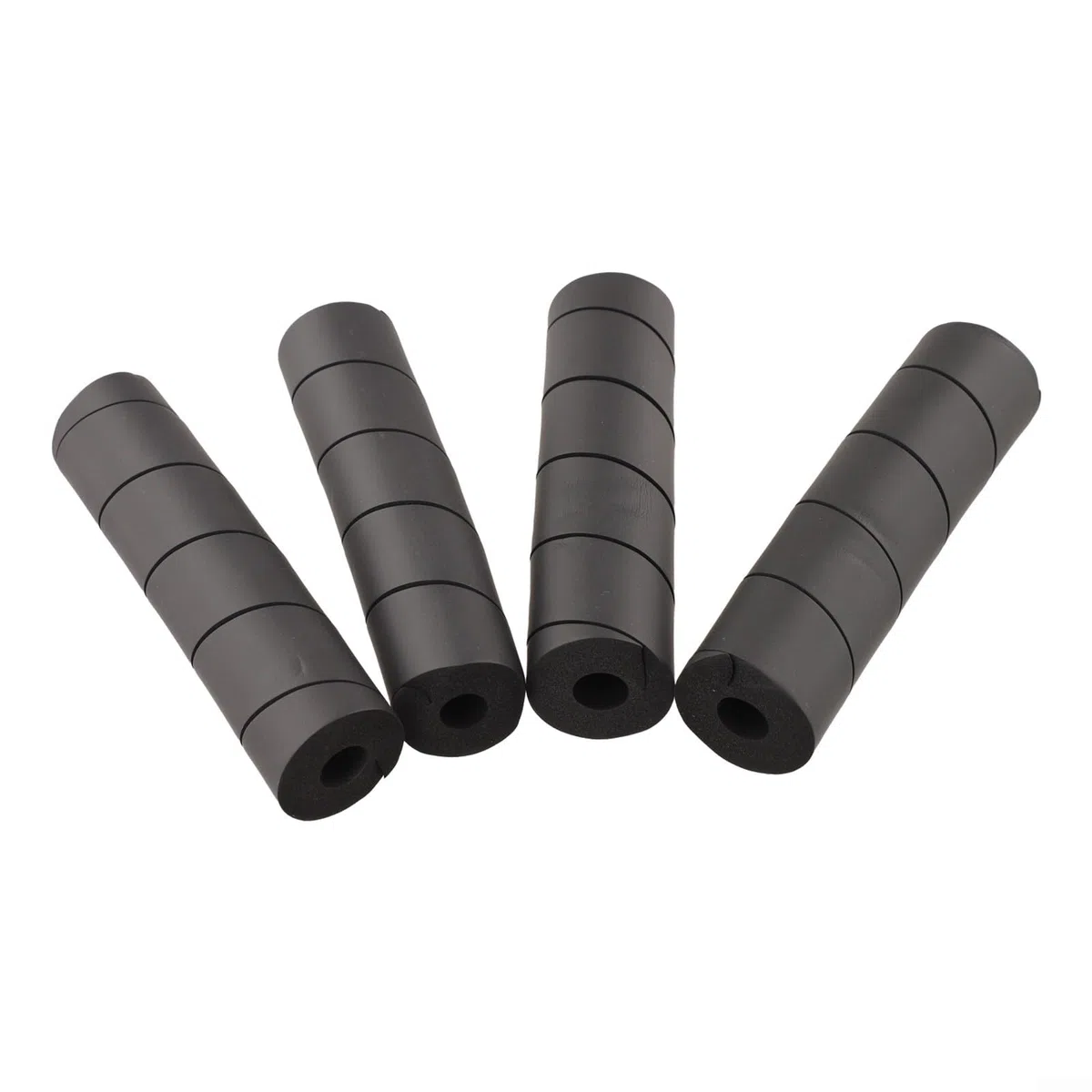 Telaio del letto per protezioni delle dita dei piedi, 4 pezzi, coperture regolabili in schiuma per gambe realizzate in gomma EPDM per la protezione dei mobili e una maggiore sicurezza a casa