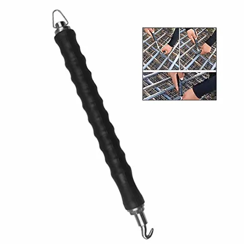 ReBar Hook,Tie Wire Twister Automatico Calcestruzzo Metallo per Cavi e Cravatte,300 mm