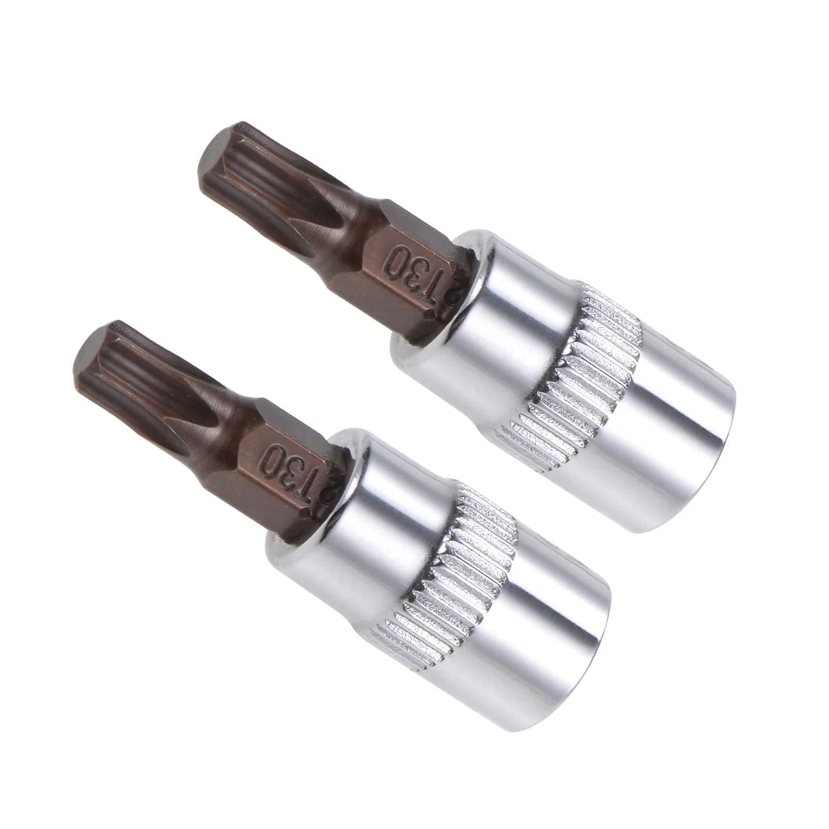 Chiave a Bussola Torx, Metrico T30 Punta 1/4" Attacco 1,5" Lungo, Acciaio Legato S2 Temprato al Cromo-Vanadio - (Applicazioni: per Applicazioni Fissaggio) 2pz