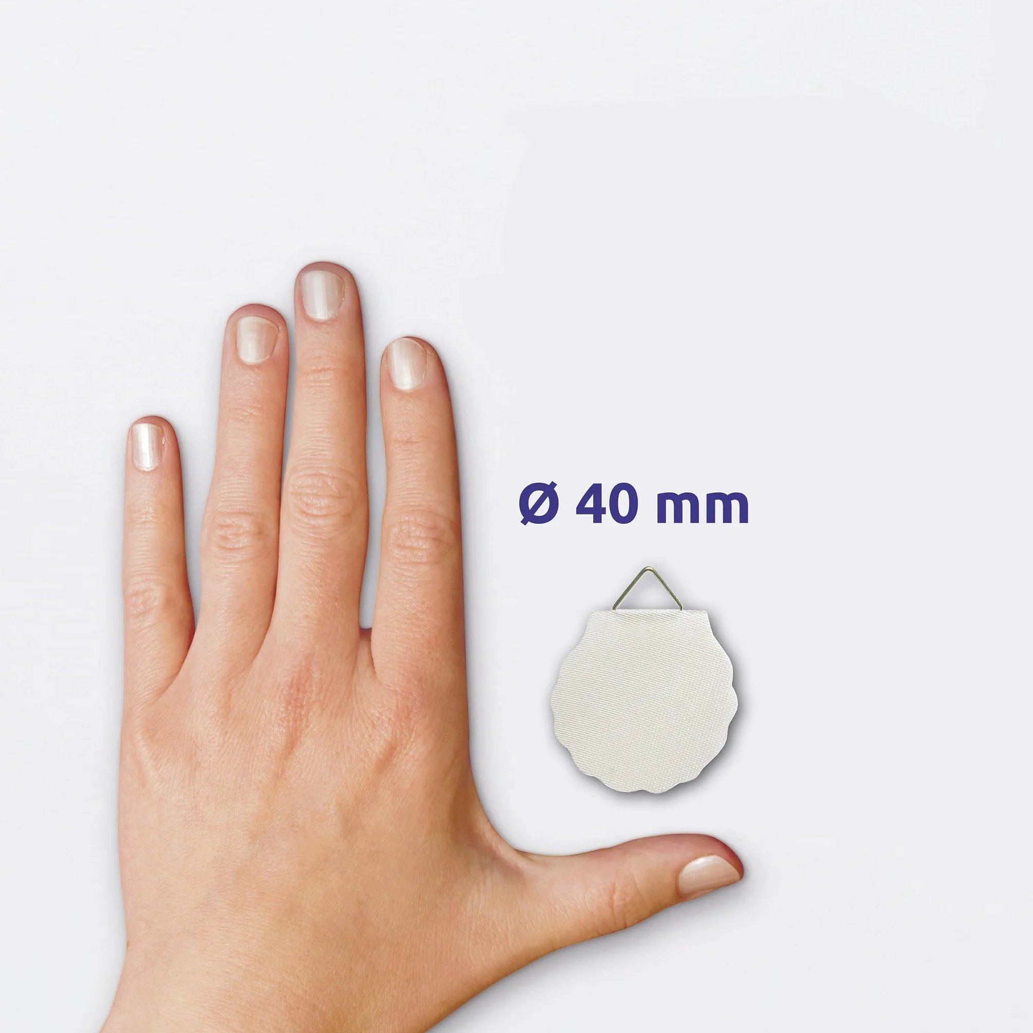 Avery, 3731, ganci per foto, 5 adesivi, colore: bianco