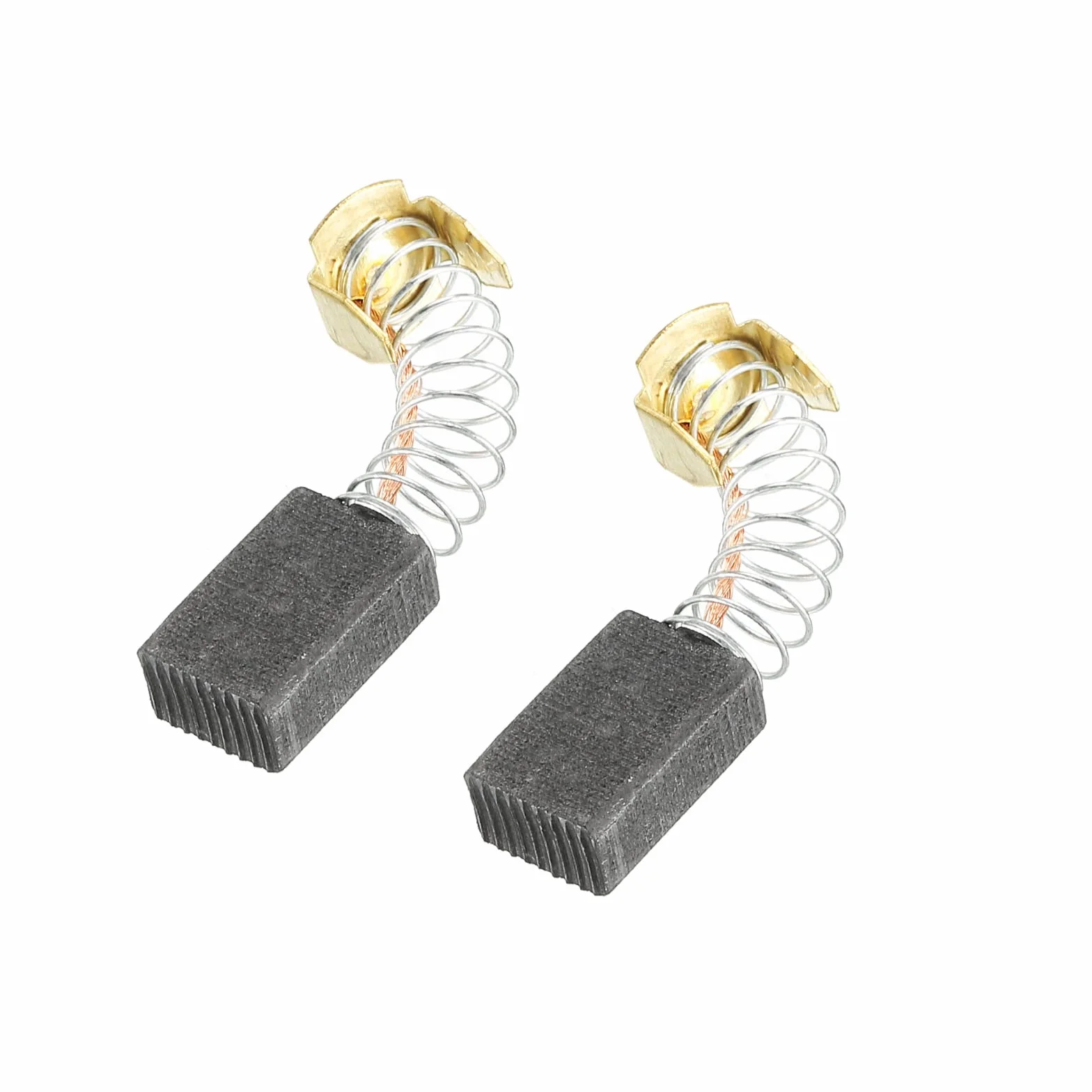 PATIKIL Carbonio Spazzole Spazzola Carbone Ricambio 15x10x6mm per Motori Elettrici Potenza Strumento Angolo Smerigliatrice Tavolo Ricambio Parte Riparazione, 2pz