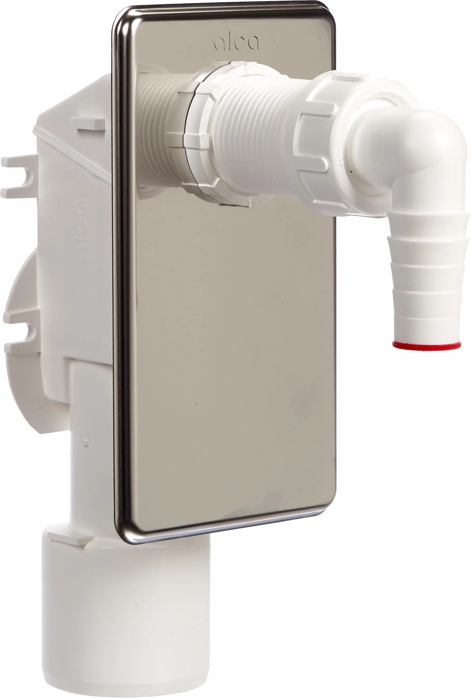 Alca Plast - Sifone cromato per lavatrice