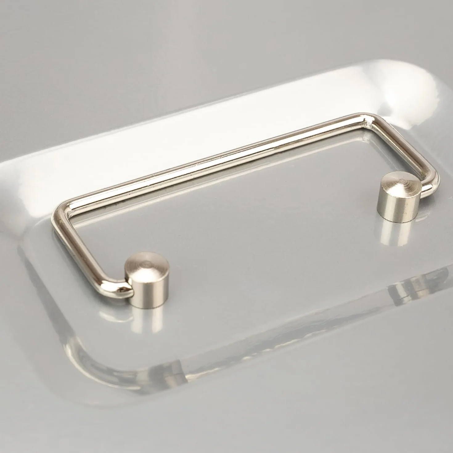 HMF Cassetta portavalori con chiusura a chiave, Cassa con inserto portamonete, 6 scomparti per monete | 15 x 12 x 8 cm | Argento