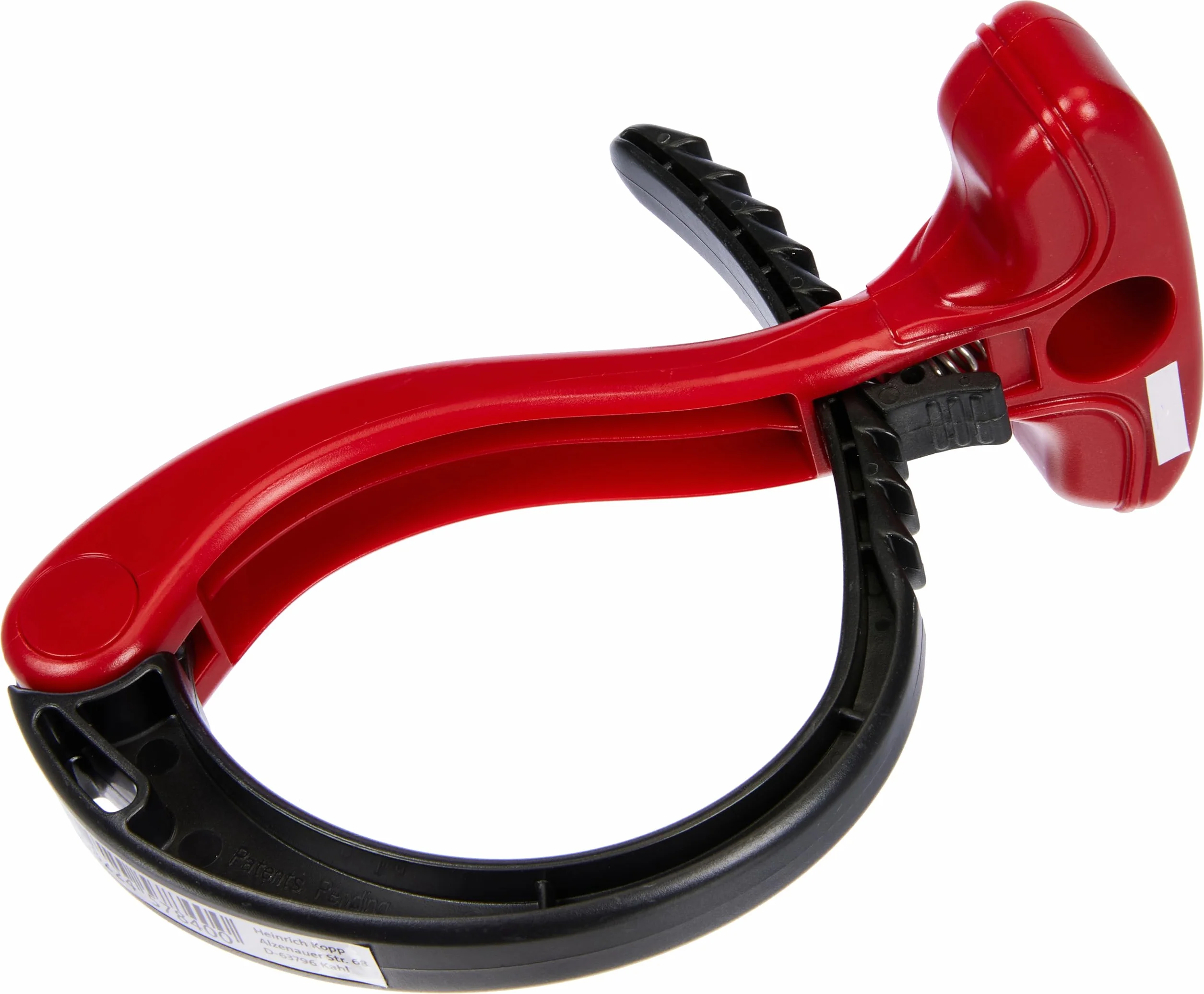 Kopp 372701002 Cable Wraptor XL, nero/rosso, 57 mm-92 mm, XL / 57 mm-92 mm