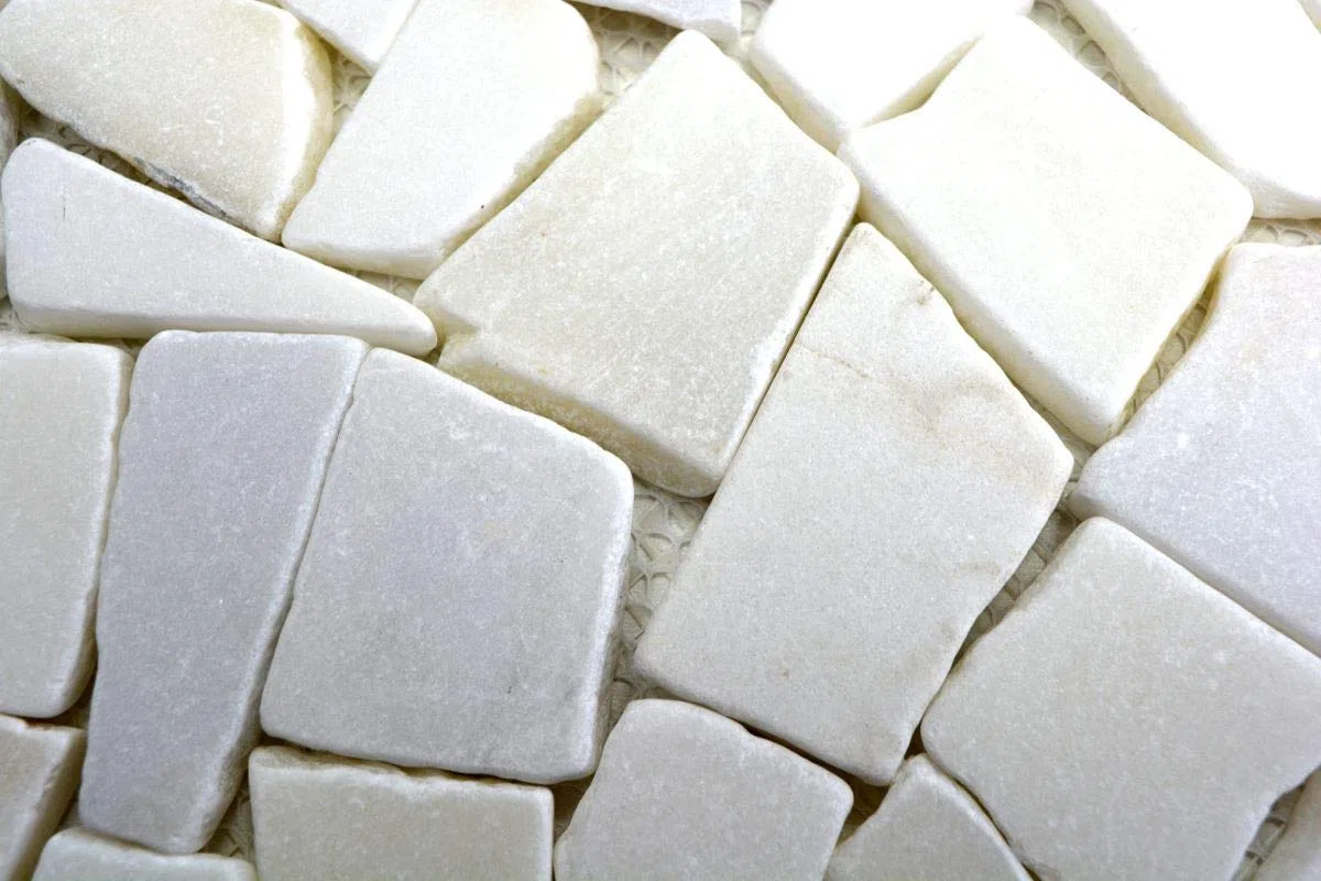 Pietra naturale marmo bianca soggiorno cucina parete bagno