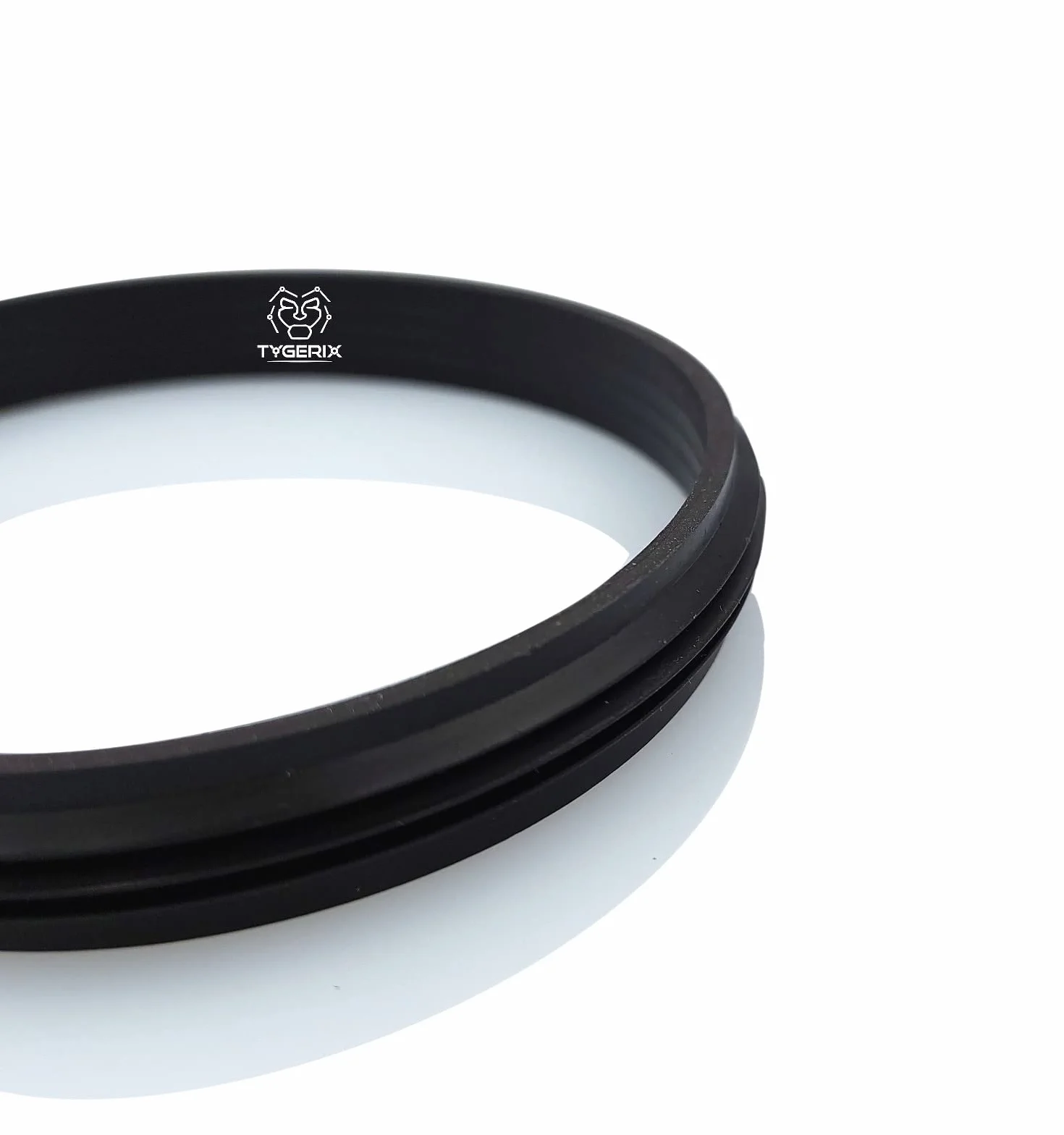 TYGERIX® 5x Guarnizione in Silicone da 80 mm per Stufe a Pellet | Altezza 9 mm | Guarnizioni a Triplo Labbro Certificate | Perfetta Aderenza e Tenuta Stagna | Eccezionale Resistenza al Calore