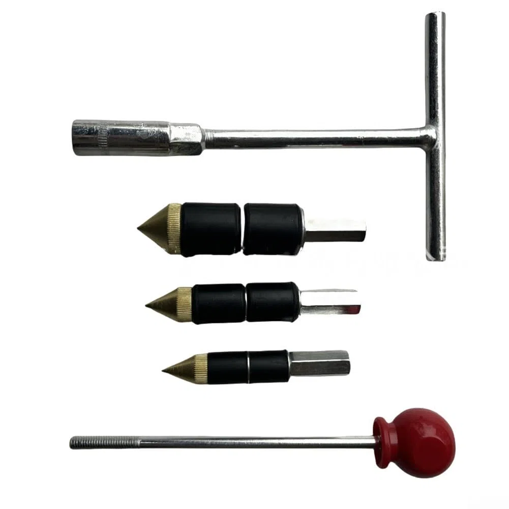 Set di 5 perni di arresto dell'acqua a caldo per la riparazione di perdite di tubi di cucina e bagno, con struttura in acciaio inox, per interni ed esterni (A)