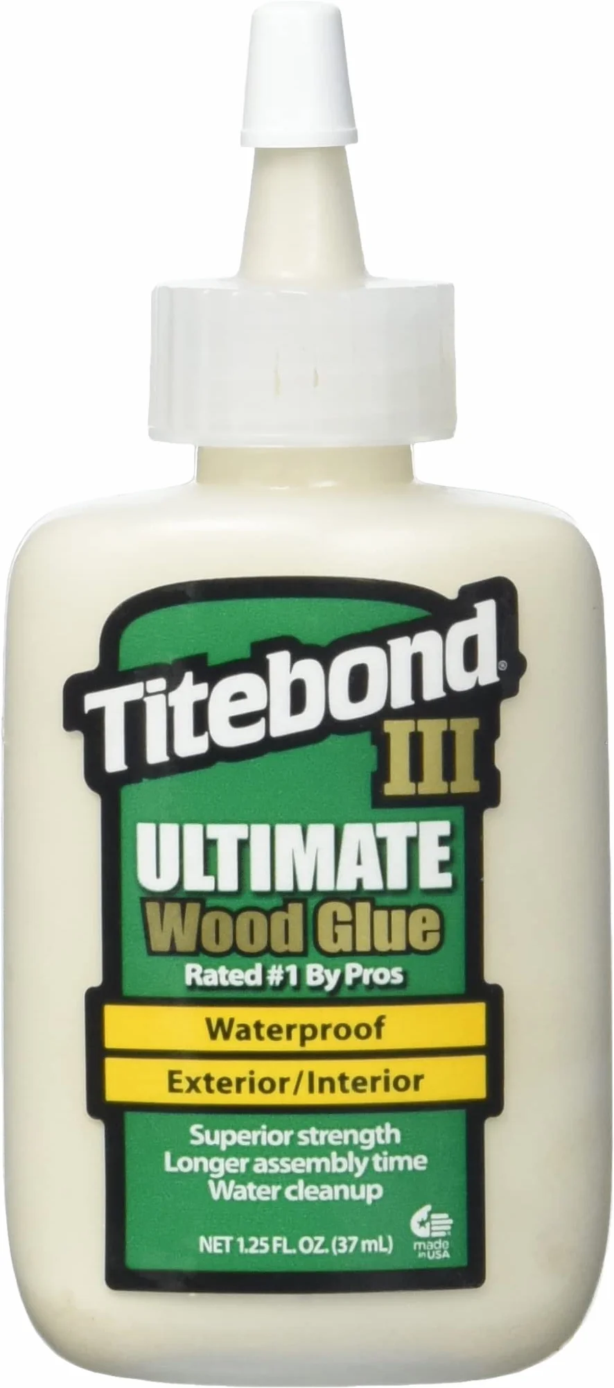Titebond 141/1 Ultimate Colla per legno, per interni ed esterni, impermeabile, 37 ml