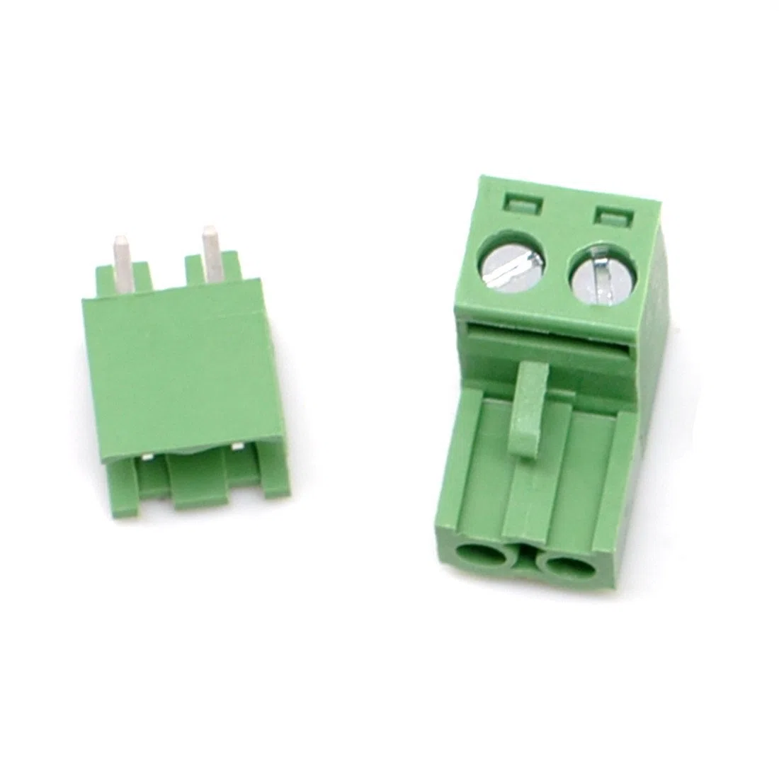 20 Set Morsettiere a Vite 2 Pin 5.08mm – Connettori PCB Maschio-Femmina Pluggable, 300V 15A, per Alimentazione, Distribuzione Segnali, Controllo Industriale