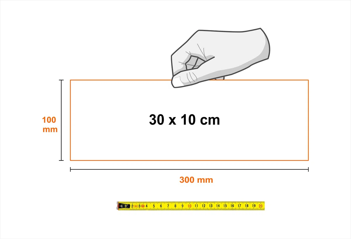 2 Adesivi Attenzione al gradino, mis. 30x10 cm, in italiano e inglese, cartello in vinile, pittogramma sicurezza pericolo caduta, laminato antigraffio e anti UV, impermeabile lavabile.