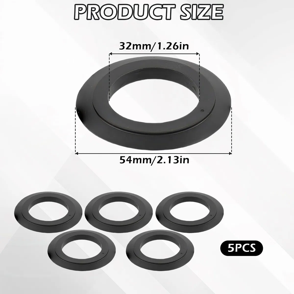 5 Pezzi Franke Sink Plug Guarnizione in Gomma O-Ring Rondelle Guarnizione Blanco Sink Plug Guarnizione di Scarico per cestello Filtro 78 79 80 82 83 mm Bagno Cucina Lavanderia Lavello Scarico
