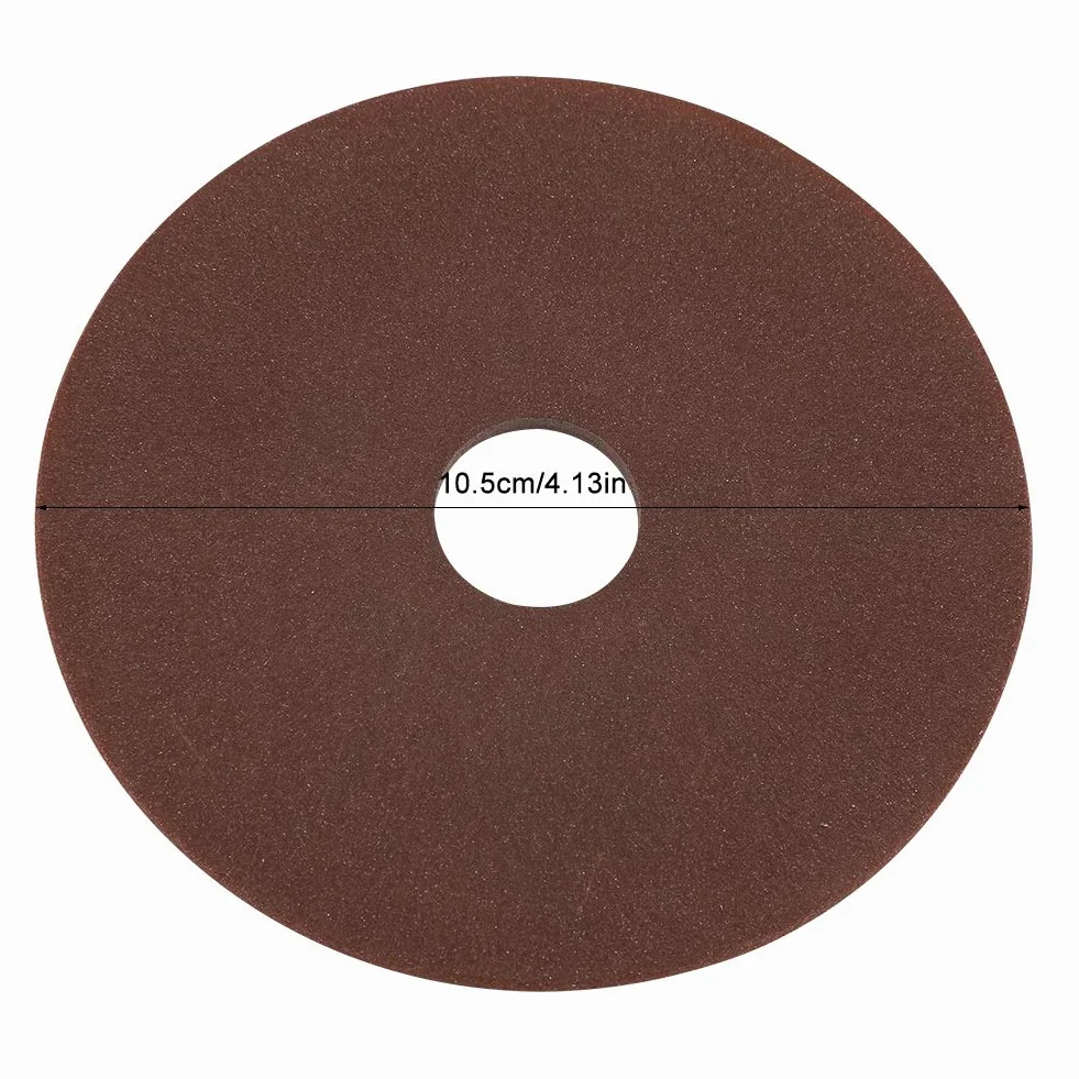 Mola per Affilare Motoseghe, Disco per Mola da 105 Mm X 22 Mm per Smerigliatrice per Affilatrici per Motoseghe Passo 3/8" 325, Affilacoltelli per Taglio e Lucidatura