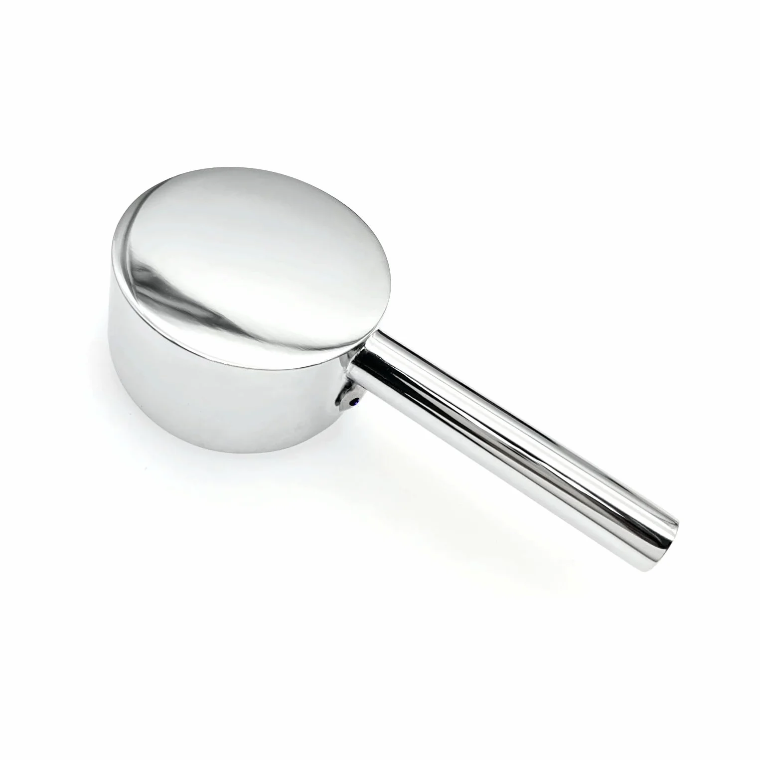 JZK 40# Manopola in lega di zinco, maniglia rotonda per rubinetto acqua calda/fredda, sostituzione della manopola per lavello cucina, lavabo bagno, vasca