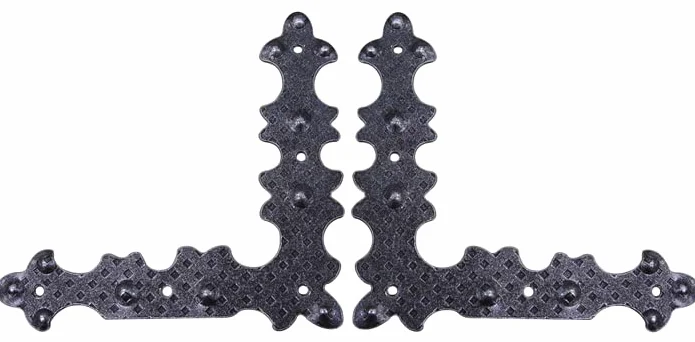 PIASTRA RINFORZO FERRO BATTUTO CM 12X12 SX 310