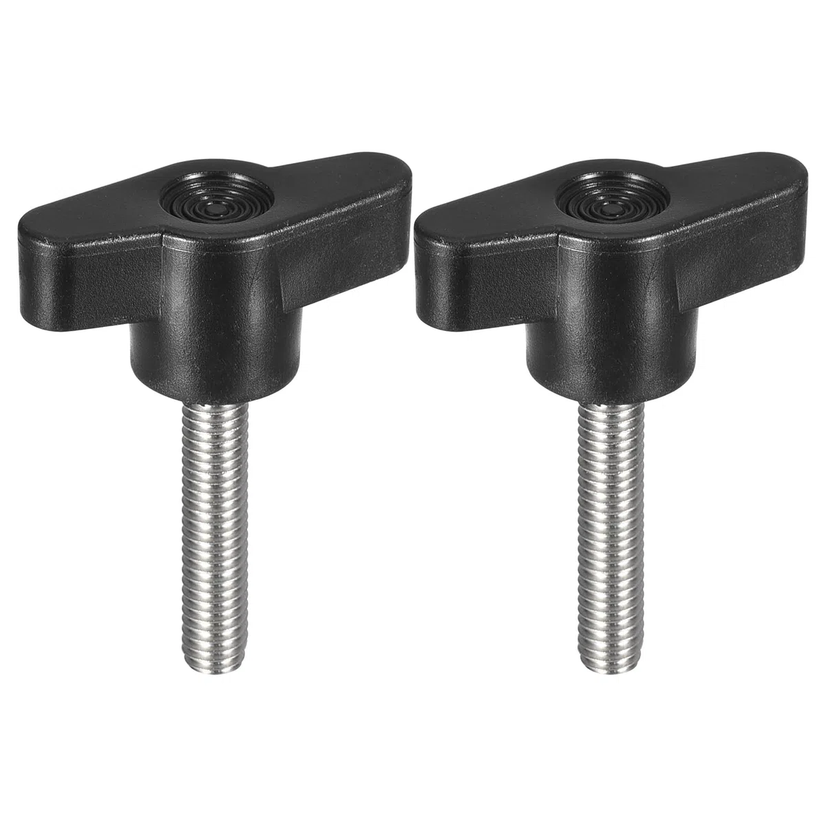 QUARKZMAN 2pz Manopola a Vite di Serraggio, M6 x 30mm in Acciaio Inossidabile 304 a Forma di T per Sostituire Rapidamente Manopola di Serraggio a Mano Viti con Impugnatura a T